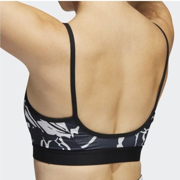 🆕Adidas Sports Bra Light Support SZ L NEW! - Picture 3 of 12